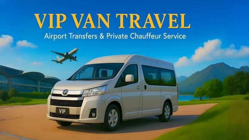 เช่ารถตู้ VIP รับส่งสนามบิน สุวรรณภูมิ-ดอนเมือง พร้อมคนขับ