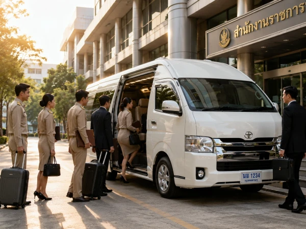 เช่ารถตู้ VIP พร้อมคนขับ สำหรับหน่วยงานราชการ รับส่งงานอบรมสัมมนา ตอบทุกข้อสงสัย